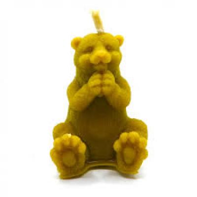 Свеча восковая Медведь 02 лесной