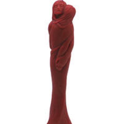 Свеча восковая Стелла  с узором 04 с розами