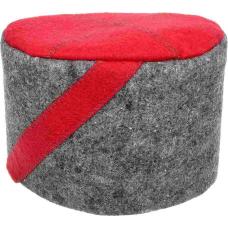 Шапка Папаха серый