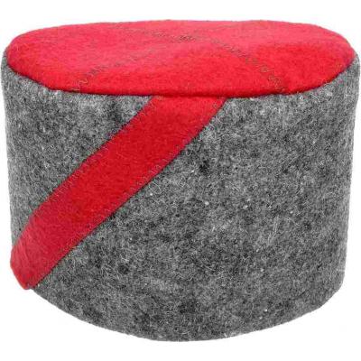 Шапка Папаха серый