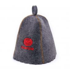 Шапка с вышивкой (войлок)