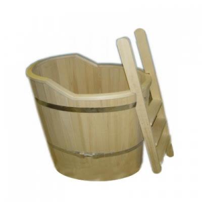 Купель осина одноместная 90х60х90