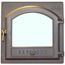 ДВЕРЦА ТОПОЧНАЯ LK 305 СО СТЕКЛОМ 410х410