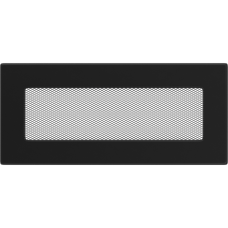 Решетка вентиляционная Kratki черная 11x24