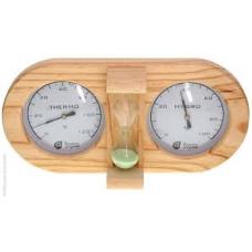 Термометр + гигрометр + песочные часы 