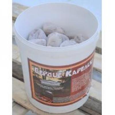 Малиновый кварцит "Сердце Карелии" (ведро)