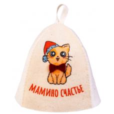 Шапка Мамино счастье, войлок Б41009